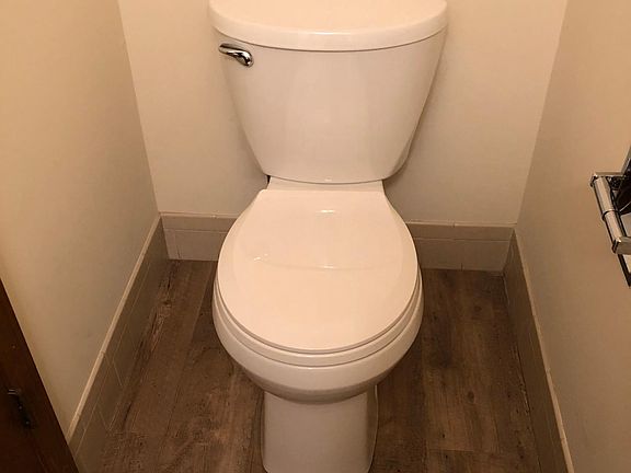 Half bath just off the kitchen