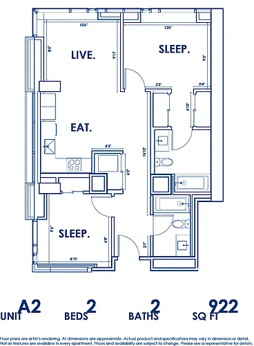 Floor plan A2