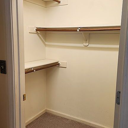 Master walk-in closet