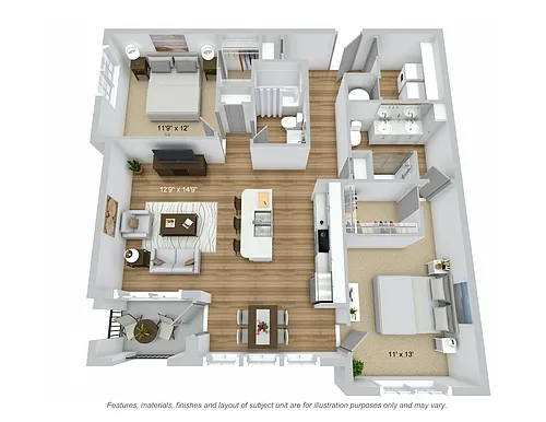 Floor plan Station 2.2