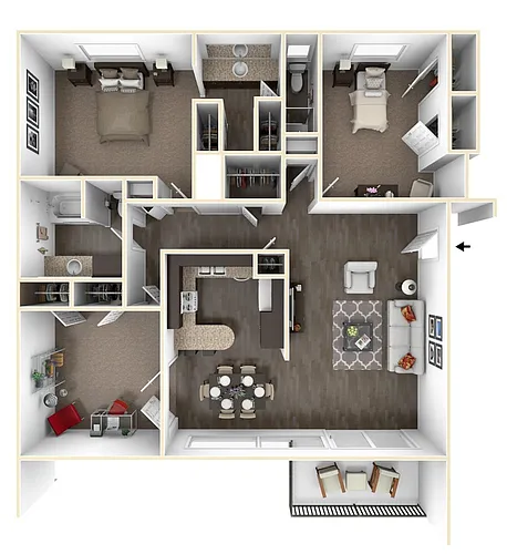 Floor plan C1