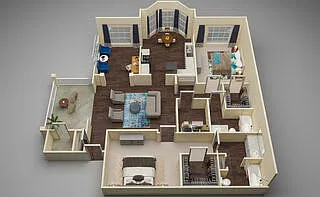 Floor plan Ellenborough