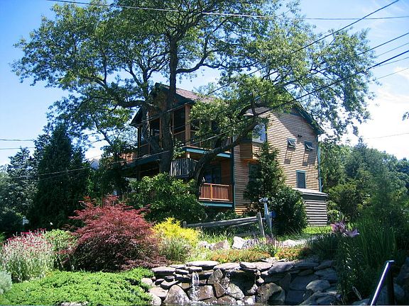 The house from below
