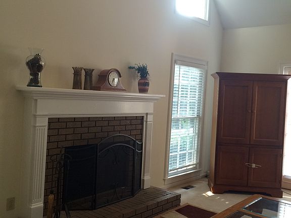 Fireplace in family room