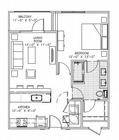 Floor plan A1