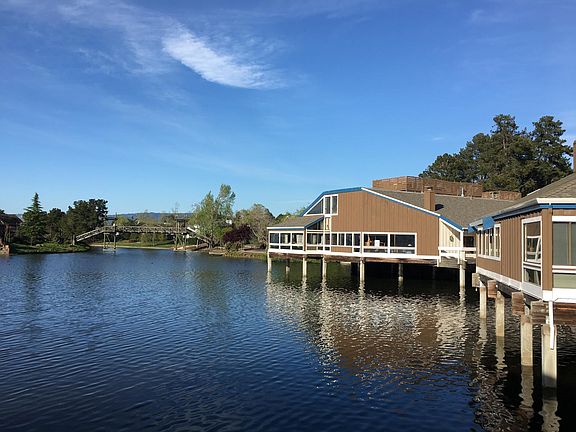 About 10-15 minute walk to the waterfront shopping and dining at Harbor Bay Landing
