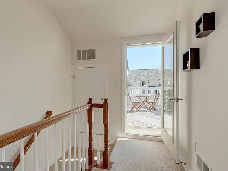 Access to rooftop deck.