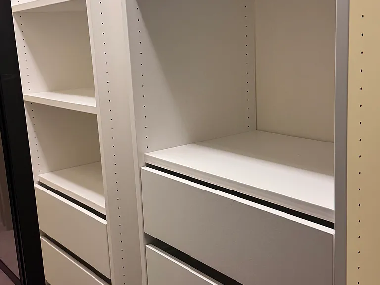 Ample closet/storage