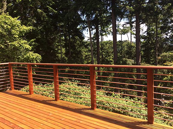 New Deck with Copper and woo