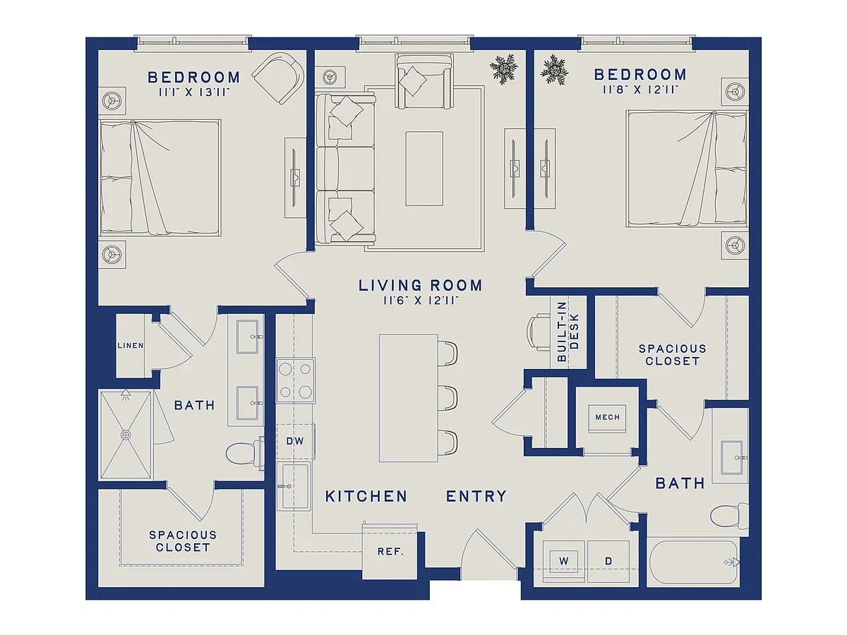 Floor plan B12
