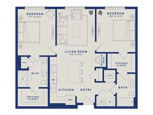 Floor plan B12