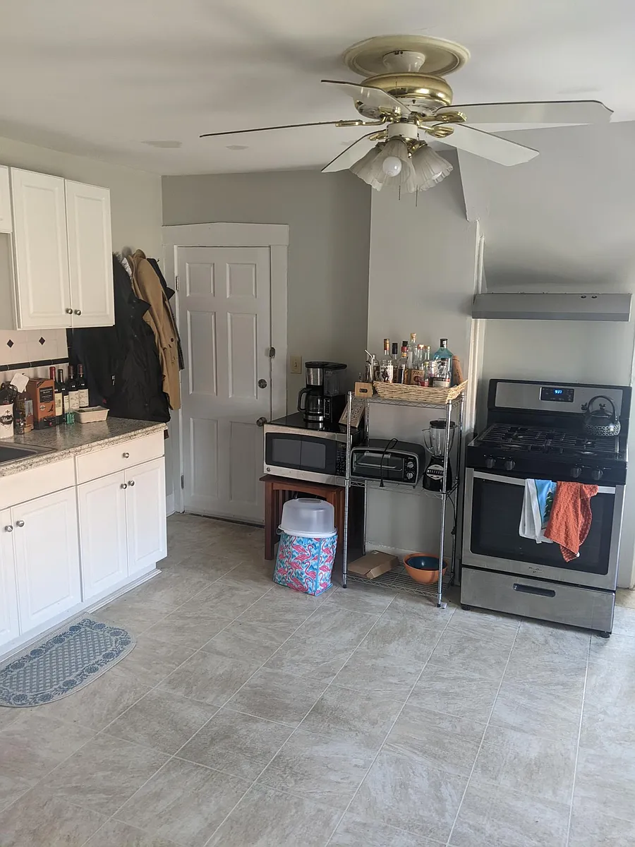 Photo 1 of 9 - 55 E Central St #2 - Natick, MA Eat in Kitchen with gas stove - 55 E Central St #2