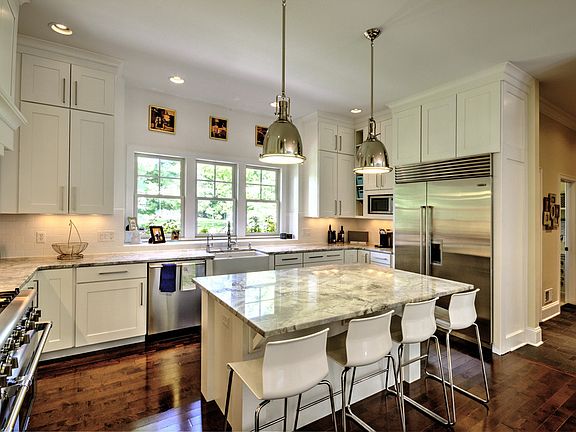 View of Kitchen from living Room Area.