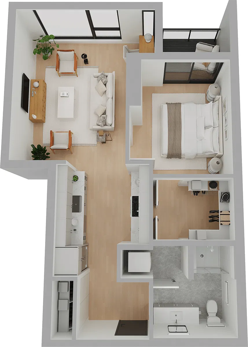 Floor plan 1A