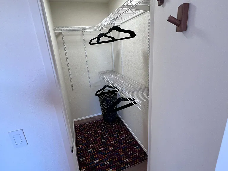 In-suite closet
