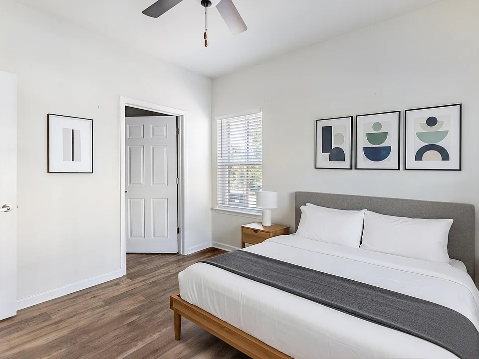 Virtually Staged Bedroom