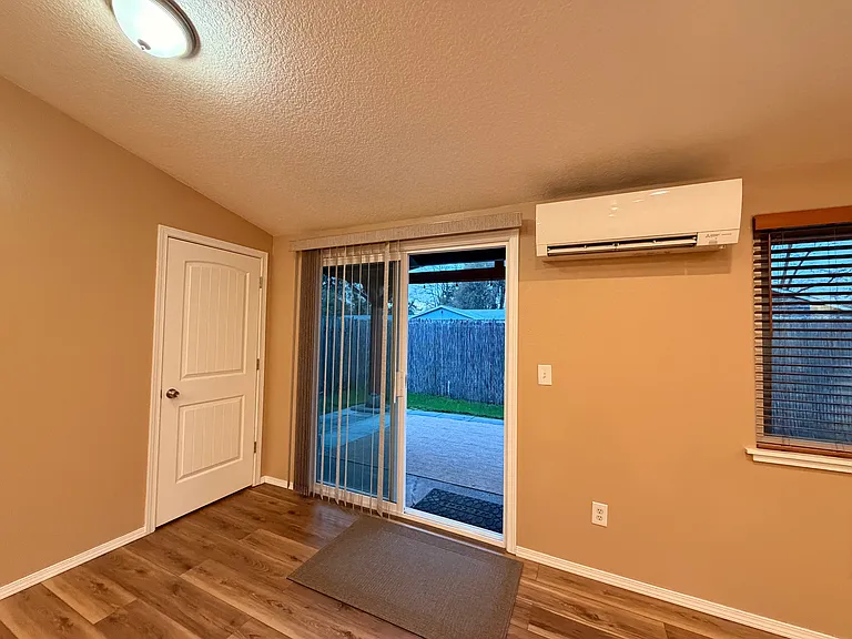 Sliding Glass Door Back Yard Access