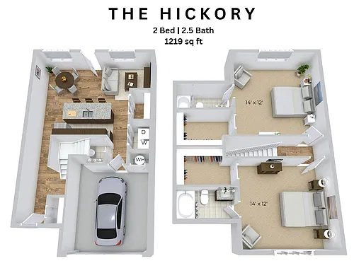 Floor plan The Hickory