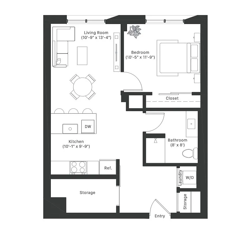Floor plan A1