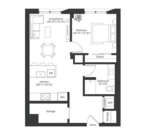 Floor plan A1.ADA