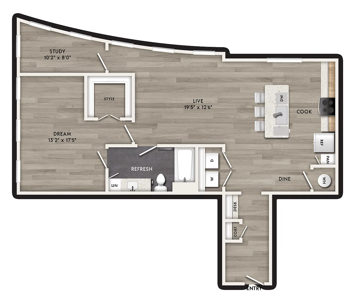 Floor plan A6