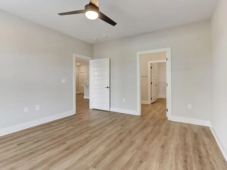 Master bedroom in 2 bedroom unit