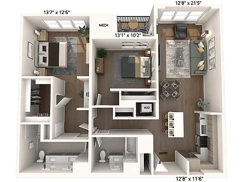 Floor plan B18-A