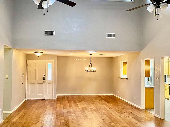 Looking at the formal dining room from the living room.