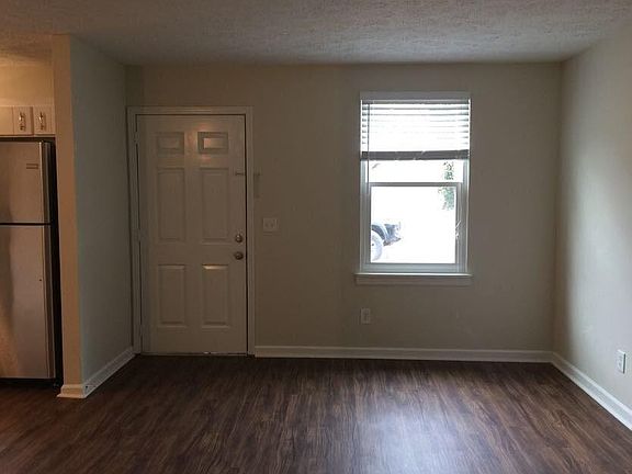 Front door from living room