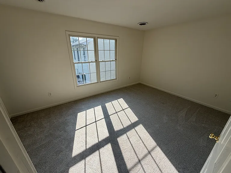 Large bedroom include brand new carpet