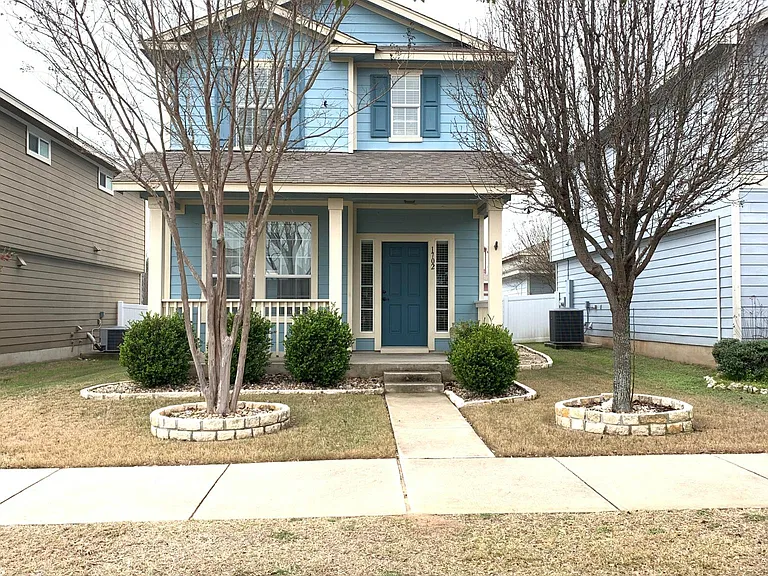 Front yard in pocket park