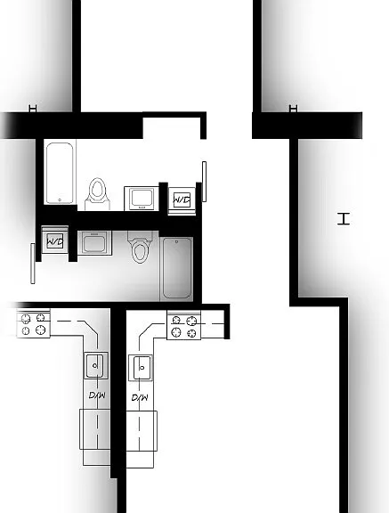 A12 floor plan Albers Mill Lofts