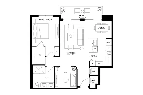 Floor plan A02