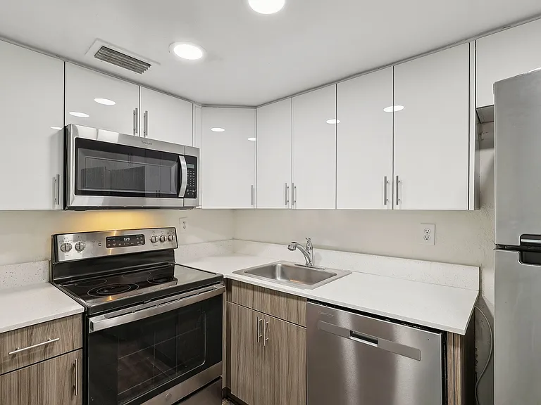 Kitchen with Stainless Steel Appliances