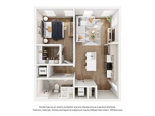 Floor plan Apartment Home A1