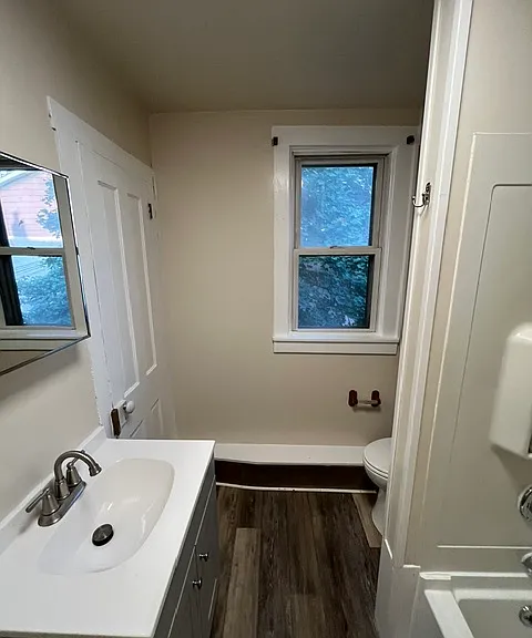 Newly renovated bathroom