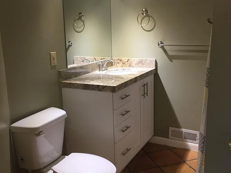 Bath with shower/tub