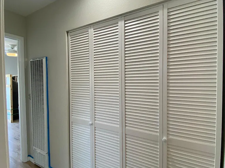 Laundry closet