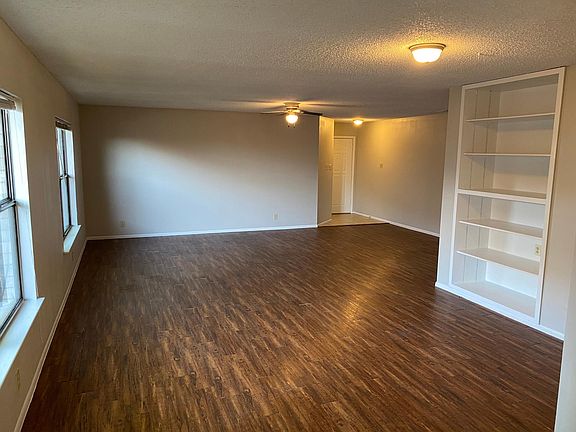 The first living area viewed from the kitchen