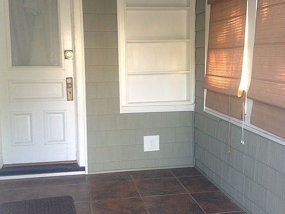 Enclosed front porch