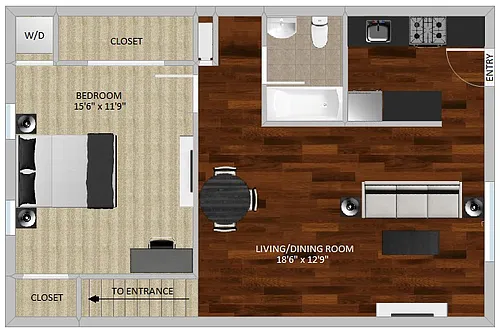 Floor plan Harrison Up