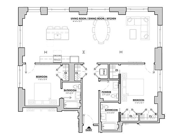 2nd image of 124 Columbia Hts APT 905