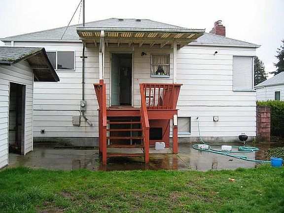 Rear Door, Big Utility Shed