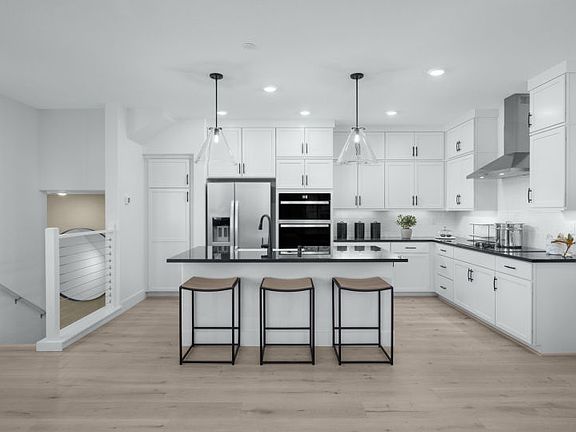 Kitchen with ample storage