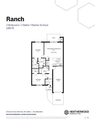Floor plan The Ranch