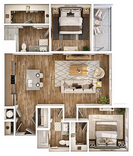 Floor plan Prism