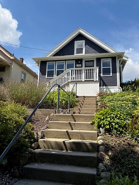 Front of house from sidewalk