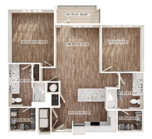 Floor plan 2/2 Current