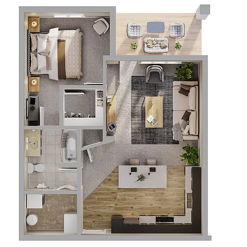 Floor plan Bridle