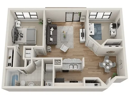 Floor plan Big Sky